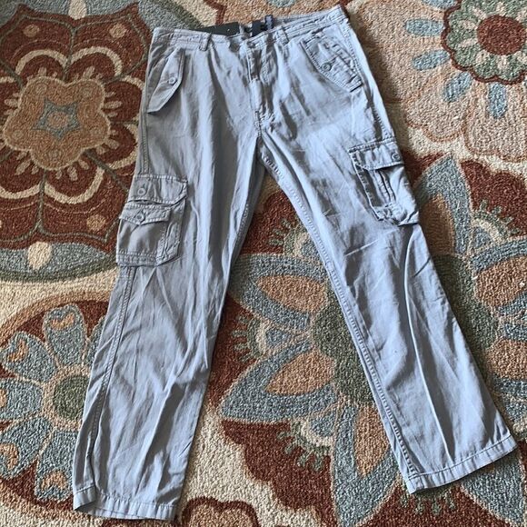 NWT MEN’S 34x30 INC CONCEPTS CARGO -STYLE PANTS - Picture 1 of 5